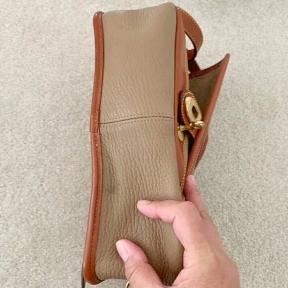 Dooney & Bourke Vintage Made in USA Leather Top Handle Carrier Shoulder Purse - Picture 7 of 16